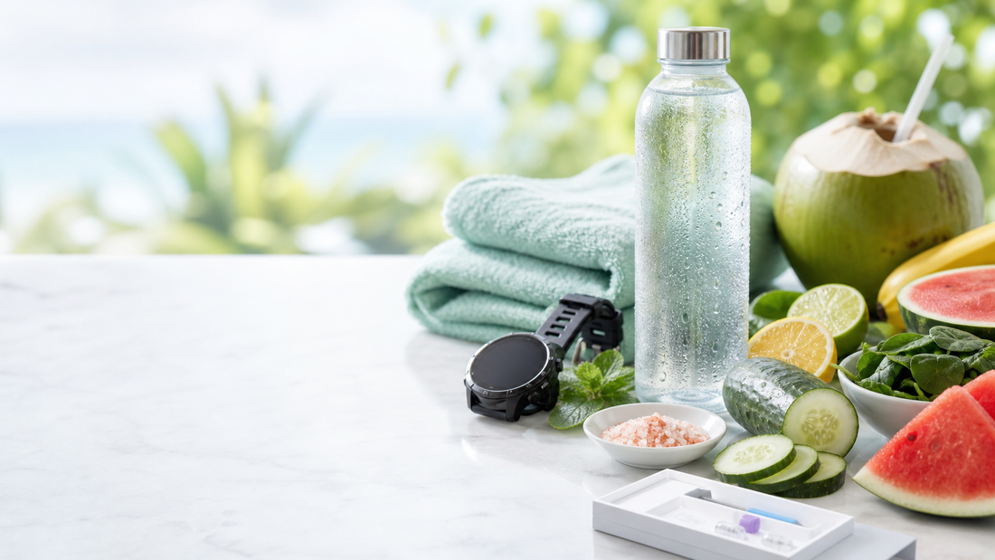 Elektrolyte Bluttest: Sommer, Sport & Schwitzen