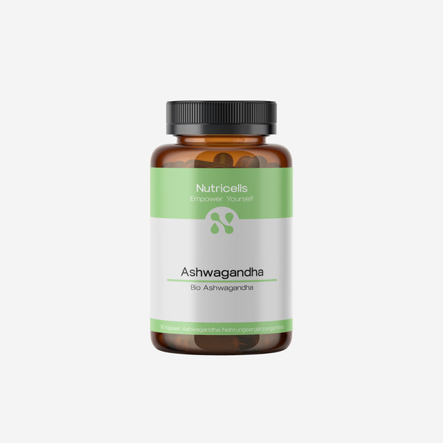 Bio Ashwagandha Nahrungsergänzung von Nutricells