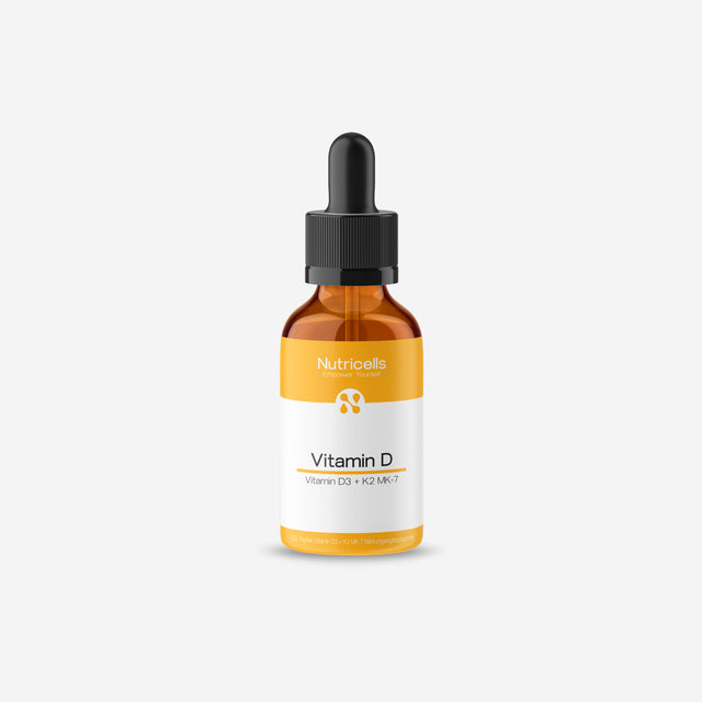 Vitamin D3 + K2 Nahrungsergänzung von Nutricells