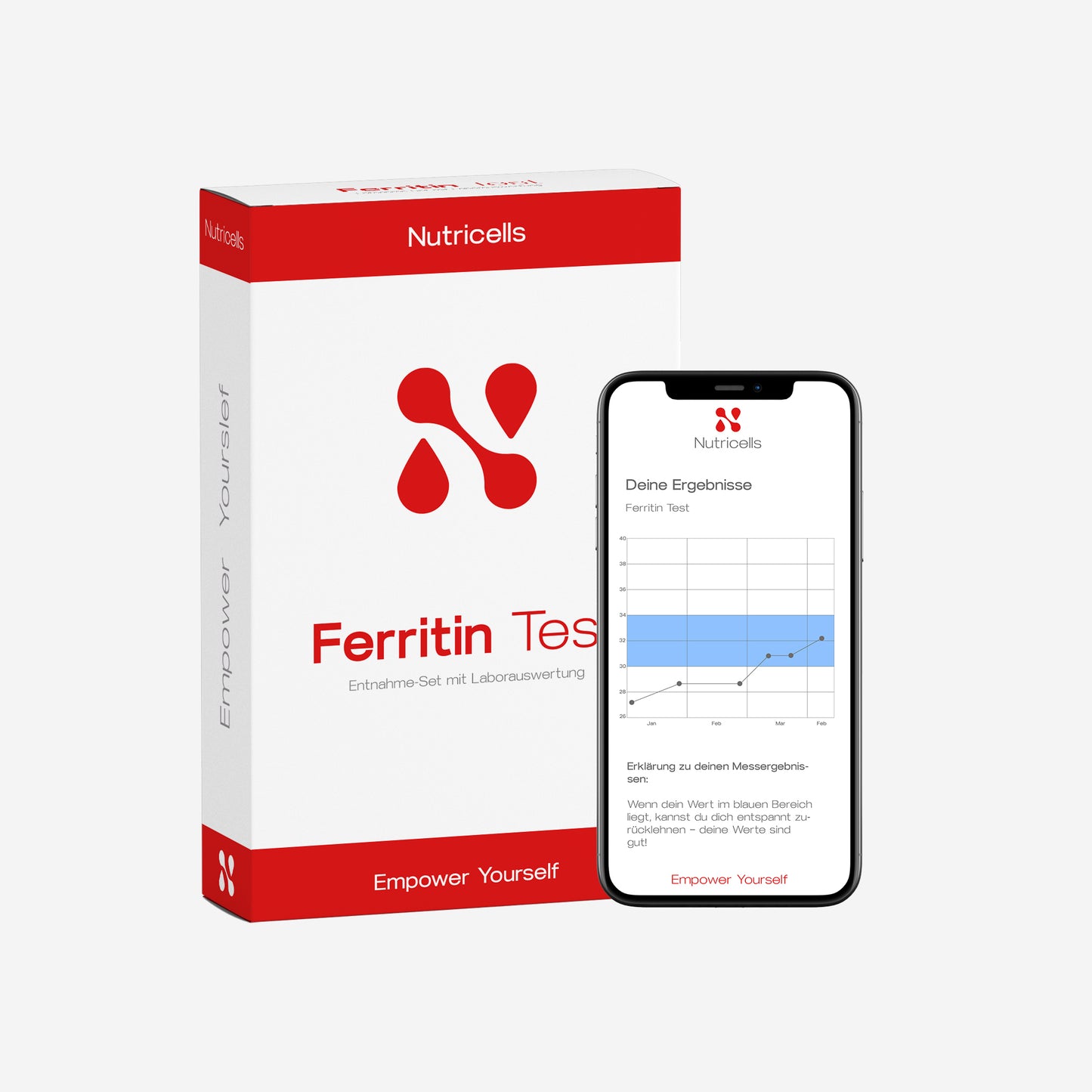 Ferritin (Eisen) Test
