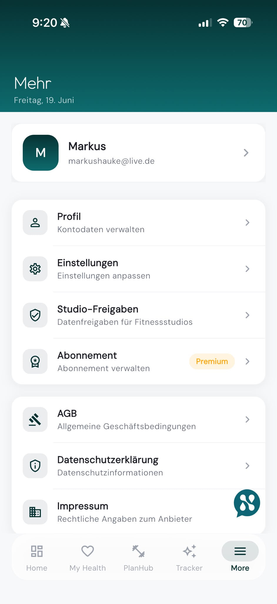 Profil & Abo