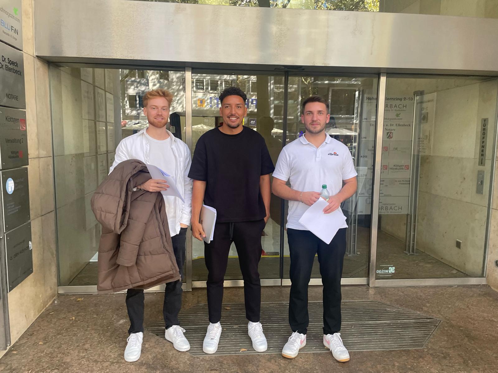 Markus, Tim und Jamal von Nutricells